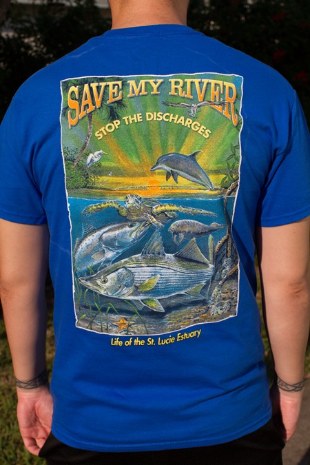 Rivers Coalition T-shirt in Blue