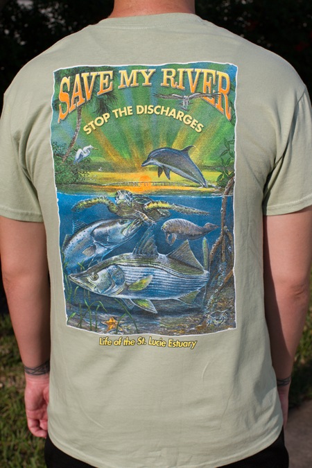 Rivers Coalition T-shirt in Sage