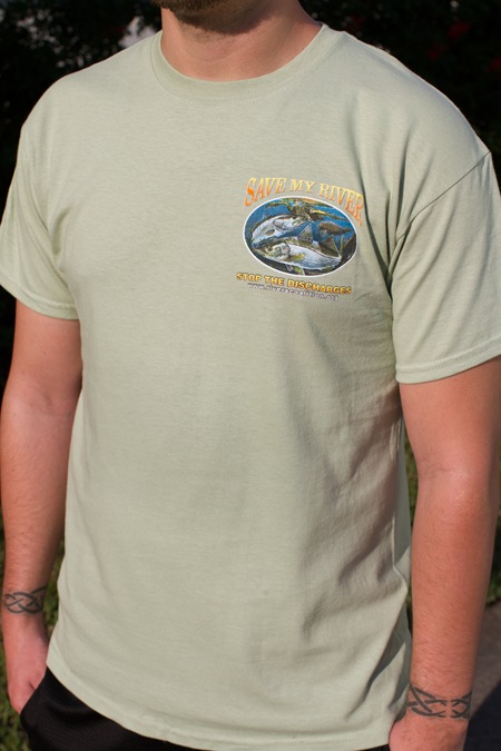 Rivers Coalition T-shirt in Sage