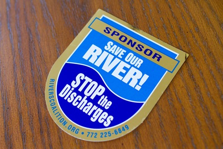 Rivers Coalition Shield Sticker